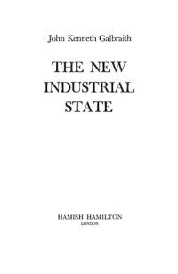 cover of the book The New Industrial State