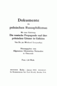 cover of the book Dokumente des polnischen Russophilismus