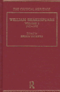 cover of the book William Shakespeare: The Critical Heritage Volume 1 1623-1692 (The Collected Critical Heritage : William Shakespeare)