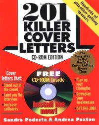 cover of the book 201 Killer Cover Letters (CD-ROM edition)