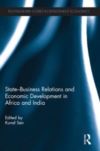 cover of the book State-Business Relations and Economic Development in Africa and India