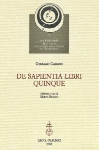 cover of the book De sapientia libri quinque