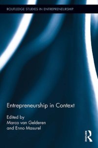 cover of the book Entrepreneurship in Context