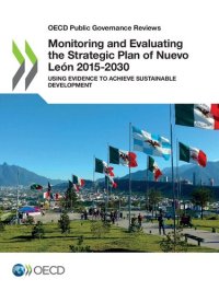 cover of the book MONITORING AND EVALUATING THE STRATEGIC PLAN OF NUEVO LEAN 2015-2030 : using evidence to achieve... sustainable development.