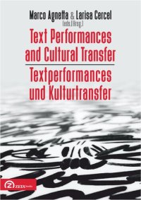 cover of the book Text Performances and Cultural Transfer/Textperformances und Kulturtransfer