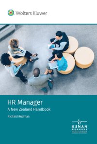 cover of the book HR manager : a New Zealand handbook