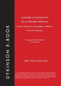 cover of the book Análisis y valoración de la prueba pericial social, educativa, psicológica y médica: el perito judicial