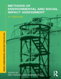 cover of the book Methods of environmental and social impact assessment