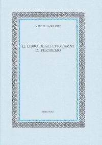 cover of the book Il libro degli epigrammi di Filodemo