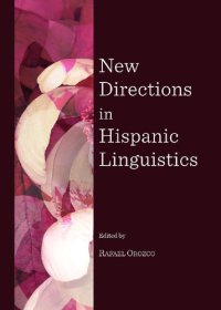 cover of the book New Directions in Hispanic Linguistics