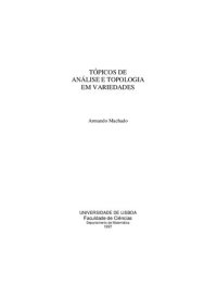 cover of the book Tópicos de Análise e Topologia em Variedades