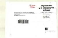 cover of the book El judaismo y el cristianismo antiguo