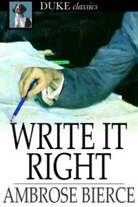 cover of the book Write it right : a little blacklist of literary faults