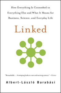 cover of the book Linked: The New Science of Networks Science of Networks