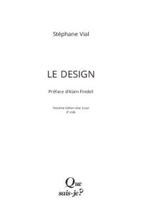 cover of the book Le Design