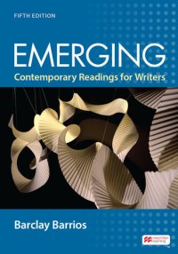 cover of the book EMERGING contemporary readings for writers.