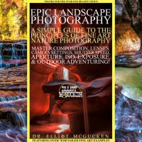 cover of the book Epic Landscape Photography: A Simple Guide to the Principles of Fine Art Nature Photography: Master Composition, Lenses, Camera Settings, Aperture, ISO, ... Odyssey Mythology Photography Book 5)