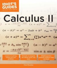 cover of the book Idiot's Guides: Calculus II