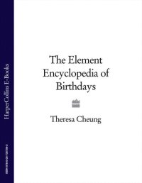 cover of the book The element encyclopedia of birthdays