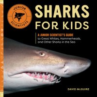 cover of the book Sharks for Kids: A Junior Scientist's Guide to Great Whites, Hammerheads, and Other Sharks in the Sea