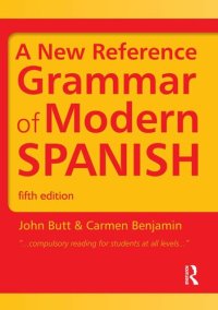 cover of the book A New Reference Grammar of Modern Spanish