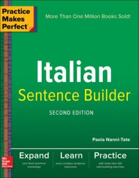 cover of the book Practice Makes Perfect Italian Sentence Builder