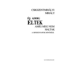 cover of the book És addig éltek, amíg meg nem haltak