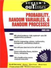 cover of the book Schaum's Outline of Probability, Random Variables, and Random Processes