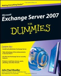 cover of the book Microsoft Exchange Server 2007 For Dummies