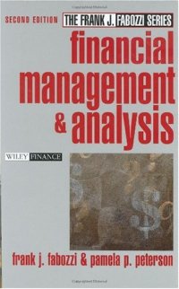 cover of the book Financial Management and Analysis (Frank J. Fabozzi Series)