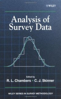 cover of the book Analysis of Survey Data (Wiley Series in Survey Methodology)