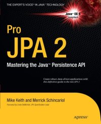 cover of the book Pro JPA 2: Mastering the Java™ Persistence API (Expert's Voice in Java Technology)