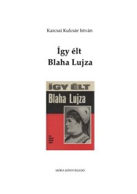 cover of the book Így élt Blaha Lujza