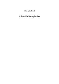 cover of the book A lineáris B megfejtése