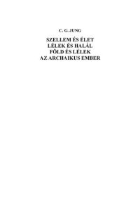 cover of the book Szellem és élet