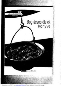 cover of the book Bográcsos ételek könyve