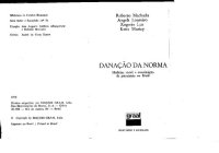 cover of the book Danação da Norma: Medicina social e constituição da psiquiatria no Brasil