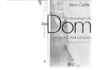 cover of the book Antropologia do Dom. O Terceiro Paradigma