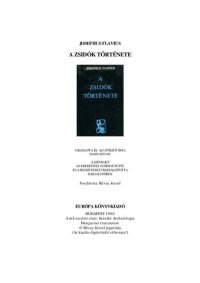 cover of the book A zsidók története