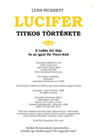 cover of the book Lucifer titkos története