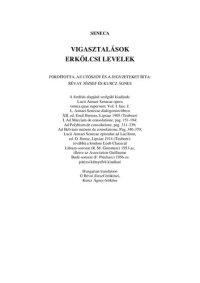 cover of the book Vigasztalások, Erkölcsi levelek