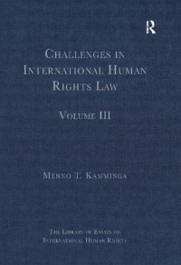 cover of the book Challenges in International Human Rights Law: Volume III