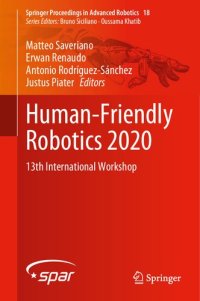 cover of the book Human-Friendly Robotics 2020 : 13th international workshop.