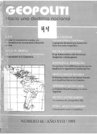 cover of the book Geopolítica, hacia una doctrina nacional