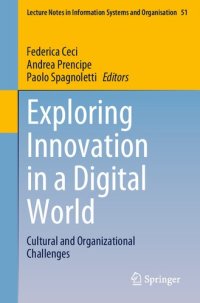 cover of the book Exploring Innovation in a Digital World: Cultural and Organizational Challenges