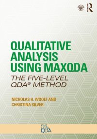 cover of the book Qualitative Analysis Using MAXQDA: The Five-Level QDA™ Method