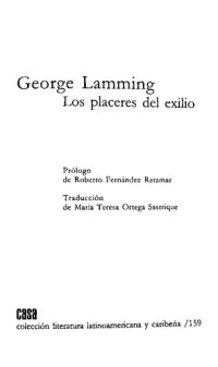 cover of the book Los placeres del exilio