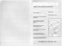 cover of the book Geopolítica, hacia una doctrina nacional