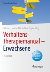 cover of the book Verhaltenstherapiemanual – Erwachsene (German Edition)