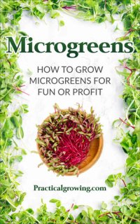 cover of the book Microgreens: How to Grow Microgreens for Fun or Profit